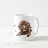 Mug Joli Chien Marron (Devant droit)