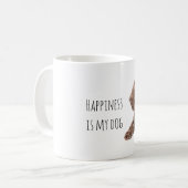 Mug Joli Chien Marron (Devant gauche)