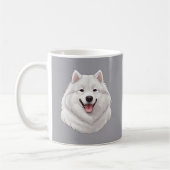 Mug Joli Chien Samoyé (Gauche)