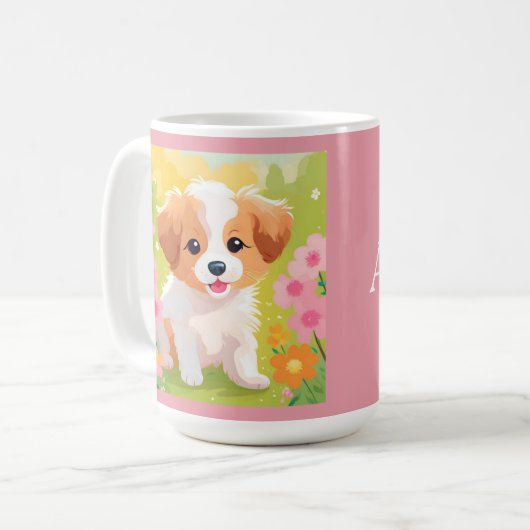 Mug Joli chiot (Devant gauche)