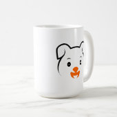 Mug Joli chiot (Devant droit)