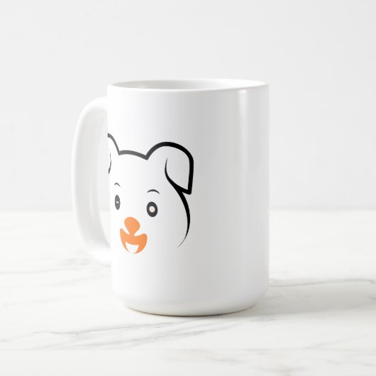Mug Joli chiot (Devant gauche)