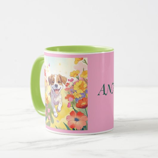 Mug Joli chiot (Devant gauche)