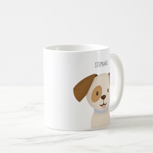 Mug Joli chiot (Devant droit)