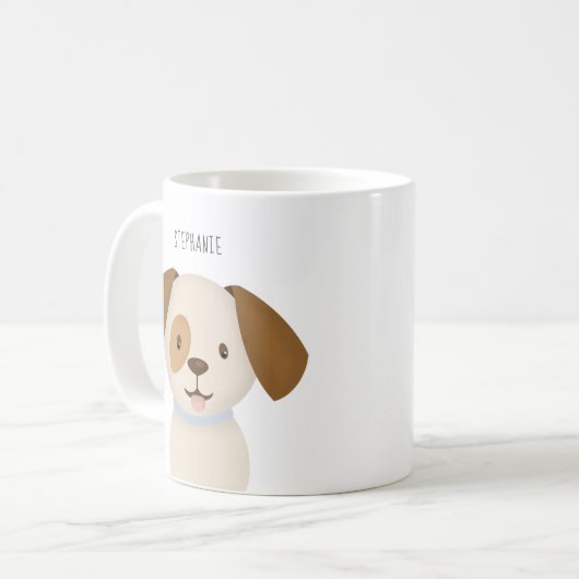 Mug Joli chiot (Devant gauche)