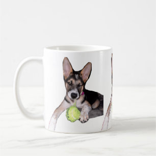 Mug Joli chiot avec balle