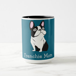 Mug Joli chiot, bleu foncé moyen
