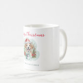 Mug Joli chiot de Noël (Devant droit)