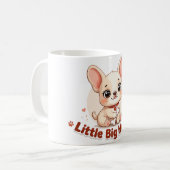 Mug Joli chiot Little Big Heart (Devant gauche)
