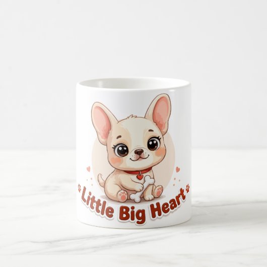 Mug Joli chiot Little Big Heart (Centre)