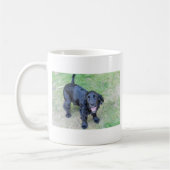 Mug Joli chiot noir (Gauche)