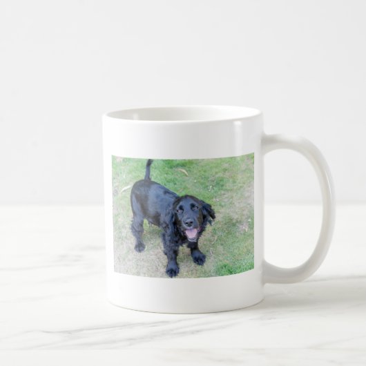 Mug Joli chiot noir (Droite)