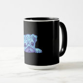 Mug Joli chiot pug (Devant droit)