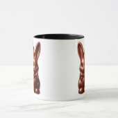 Mug Joli chocolat en forme de nœud papillon de lapin d (Centre)