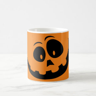Mug Joli Citrouille Halloween Face Jack-o'-lantern