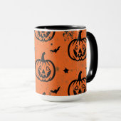 Mug Joli Citrouille Joyeux Halloween (Devant droit)