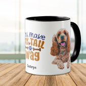 Mug Joli Cocker Spaniel Tu Fais Mon Baguette