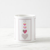 Mug Joli Coeur Mignonne Simple Moderne (Centre)