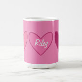 Mug Joli Coeur rose Saint-Valentin (Centre)