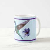 Mug Joli colibri géométrique/Mug Hibiscus (Devant droit)