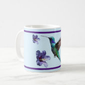 Mug Joli colibri géométrique/Mug Hibiscus (Devant gauche)