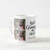 Mug Joli collage photo Meilleure grand-mère Ever grand (Devant gauche)