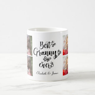 Mug Joli collage photo Meilleure grand-mère Ever grand