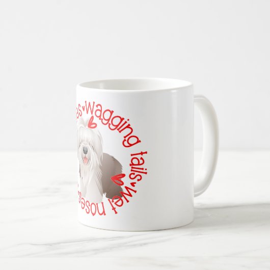 Mug Joli Collie, Baisers Insignifiants (Devant droit)