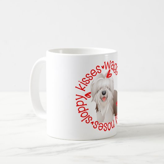 Mug Joli Collie, Baisers Insignifiants (Devant gauche)