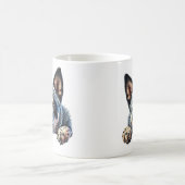 Mug Joli Conception de chien de bétail australien" (Centre)
