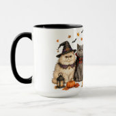 Mug Joli/Coquet Chat d'Halloween (Gauche)