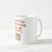 Mug Joli Corgi Avec Légumes Soutenez Votre Ferme Local (Devant droit)