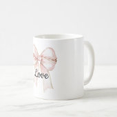 Mug Joli cou rose (Devant droit)