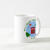 Mug Joli couple d'anime Noël (Devant droit)