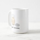 Mug Joli cuisinier hibou (Devant gauche)