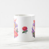 Mug Joli Cupidon de la Saint-Valentin avec "Soyez à mo (Centre)
