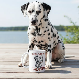 Mug Joli dalmatien de compagnie & l'heure du thé Perso