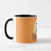 Mug Joli désert/cactus d'Halloween du sud-ouest (Gauche)