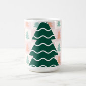 Mug Joli design de Noël d'arbre de Noël. (Centre)