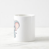 Mug Joli dessin animé design d'éléphant bébé (Centre)