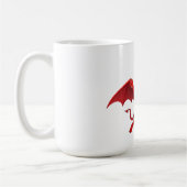 Mug Joli diable volant de dessin animé (Gauche)