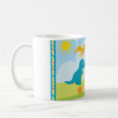 Mug Joli Dinosaure Coloré Amis Enfants (Gauche)