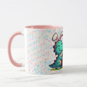 Mug Joli dinosaure lapin de Pâques (Gauche)