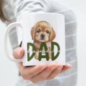 Mug Joli Doodle Papa : Aquarelle Amoureux des chiens V