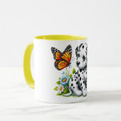 Mug Joli(e) ami(e) dalmate/papillon (Devant gauche)