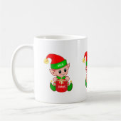 Mug Joli elfe de Noël (Gauche)