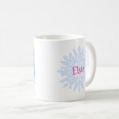 Mug Joli Elfe Rose Noël Fantaisiste (Devant droit)