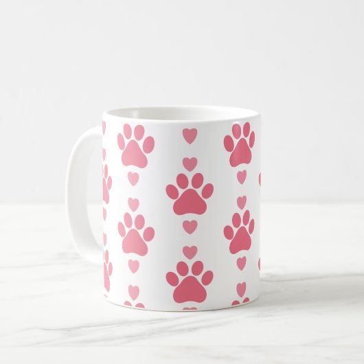 Mug Joli Empreinte de patte (Devant gauche)