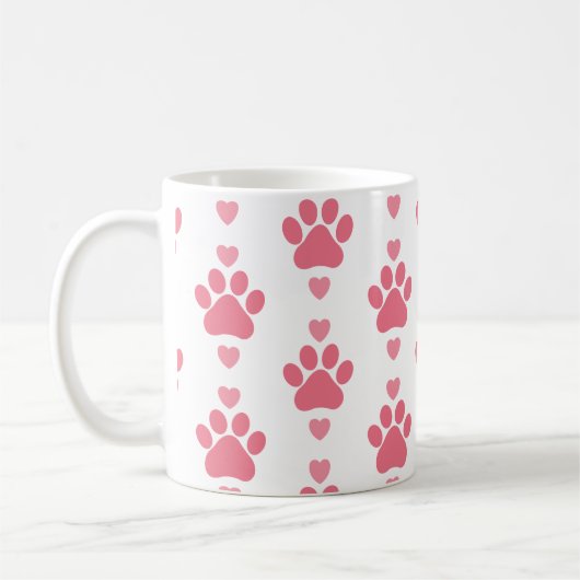 Mug Joli Empreinte de patte (Gauche)