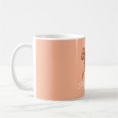 Mug Joli en nœud pêche (Gauche)